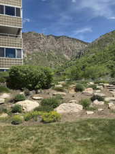 View of mountain backdrop