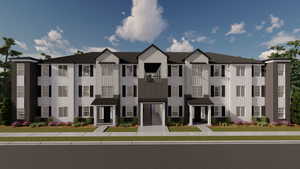 View of townhome / multi-family property