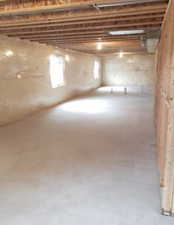 View of basement