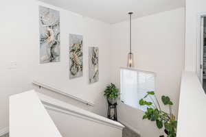 Interior space featuring baseboards