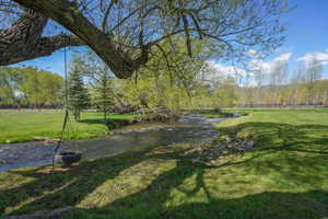Stream that runs through property