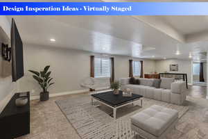 Finished Basement with Kitchenette