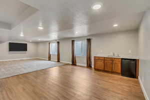 Finished Basement with Kitchenette