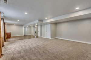 Finished Basement with Kitchenette