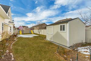 Included Shed with brand new shingles!