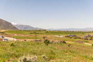 Mountain view with a rural view