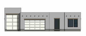 Cordova with RV Garage Rendering