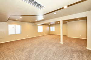Large Basement Family Room