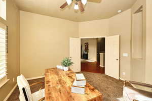 Double-Door Entry into Office