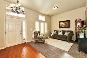 Entrance and Living Room