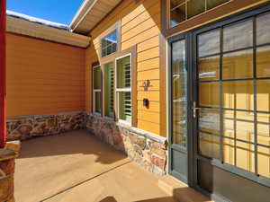 Front Porch with Beautiful Mountain Views