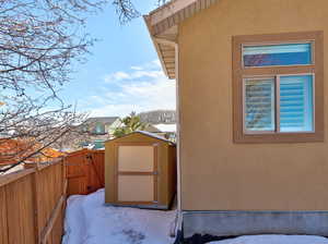 Shed for Extra Storage