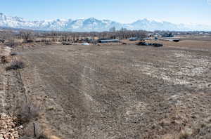 Mountain view with a rural view