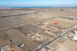 Bird's eye view with a rural view