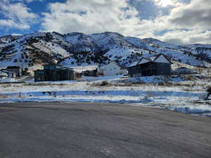View of mountain backdrop