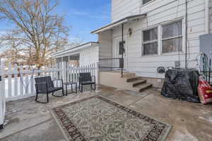 Fenced in Patio