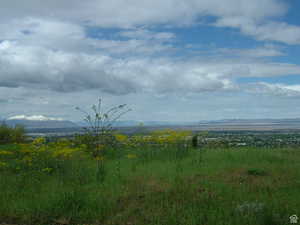 View of nature featuring a mountain view