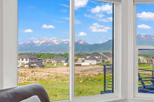 View of mountain feature featuring a residential view