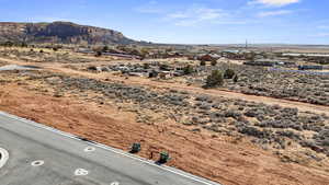 Property view of mountains featuring a residential view