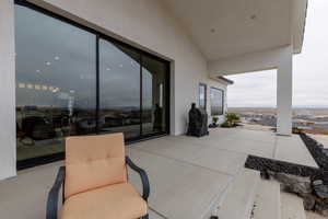 View of patio / terrace featuring area for grilling