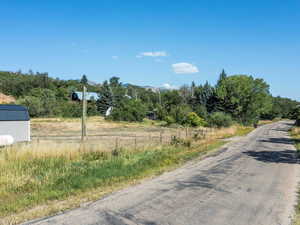 View of street featuring a rural view