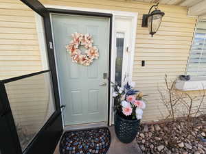 View of property entrance