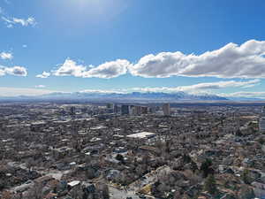 View of mountain feature featuring a city view