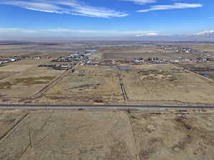 Drone / aerial view featuring a rural view