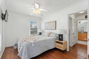 Gorgeous Oversized Master Bedroom with 2 large closets & Extra Living Space