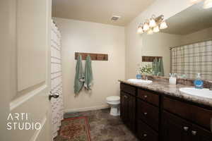 Bathroom  with double vanity