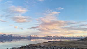 Property view of water featuring a mountain view