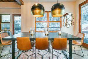 Dining area with plenty of natural light