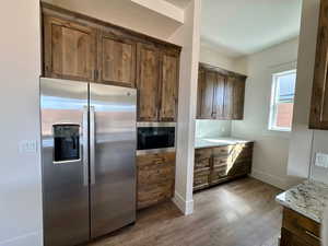 Butler's Pantry with granite counter top