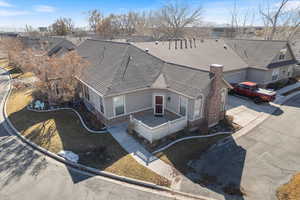 Drone / aerial view featuring a residential view