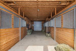 View of stable