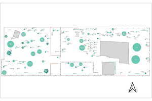 Plant Map for the property