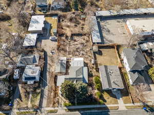 Aerial view of property