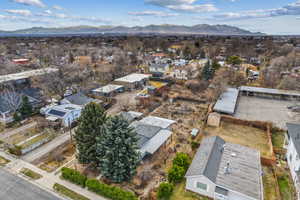 Aerial view of property