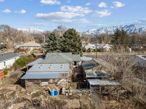 Aerial view of property