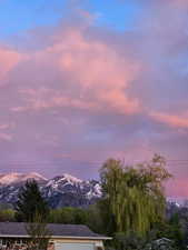 View of mountain background