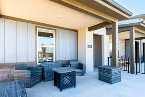 View of patio / terrace with outdoor lounge area