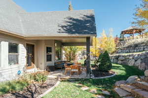 Autumn Views of the Patio