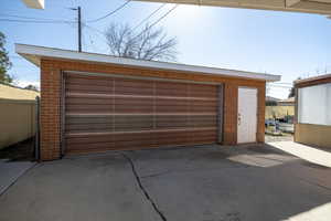 Detached garage, R6 zoning and multifamily properties on the street could be upgraded to an adu or a separate building unit. Buyer to do their own due diligence.