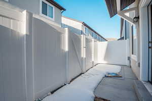 View of patio / terrace with fence