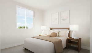 Bedroom #2. *Photos are renderings. Actual finishes vary by unit.