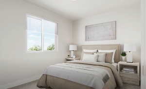 Bedroom #3. *Photos are renderings. Actual finishes vary by unit.