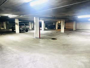 View of parking garage