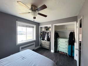 Main Bedroom with double deep closets