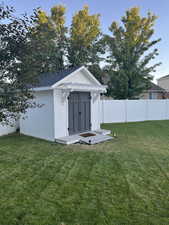 Backyard shed