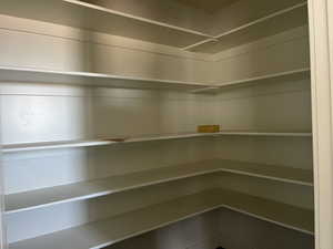 View of storage area